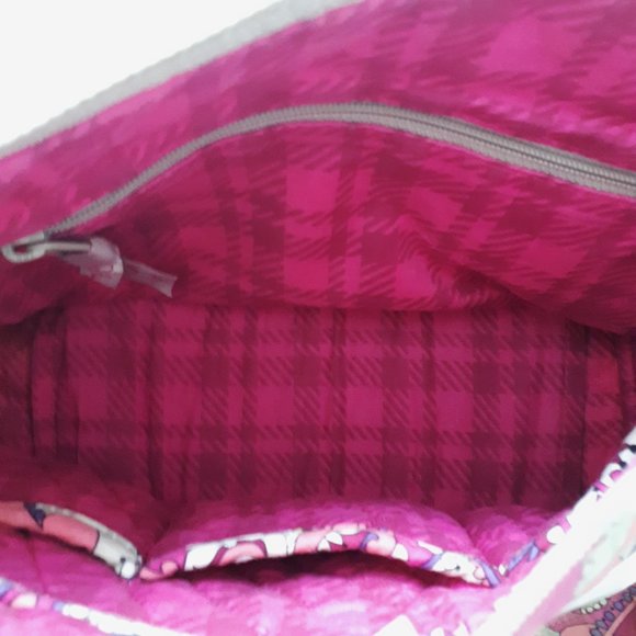 Vera Bradley Paisley Pink Quilted Bag - Picture 5 of 7
